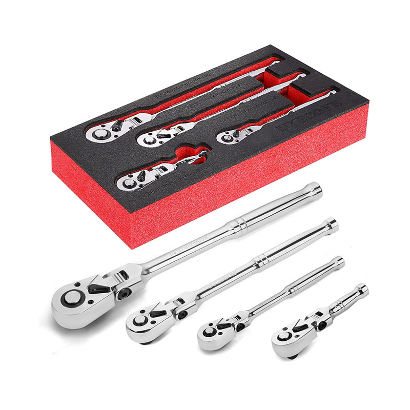 Socket Set - Nowy Zestaw Kluczy Nasadowych z Grzechotką,