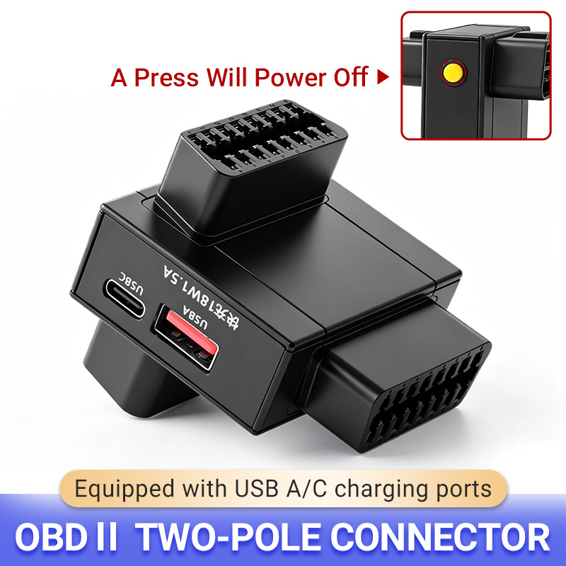 Car Diagnostic Tool - Adapter rozdzielający OBD2, 1 na 2,