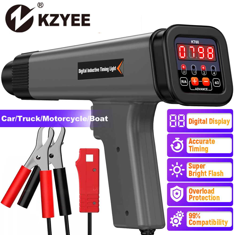 Timing Light Gun - KZYEE KT60 Automatyczny Cyfrowy Światło Rozrządu