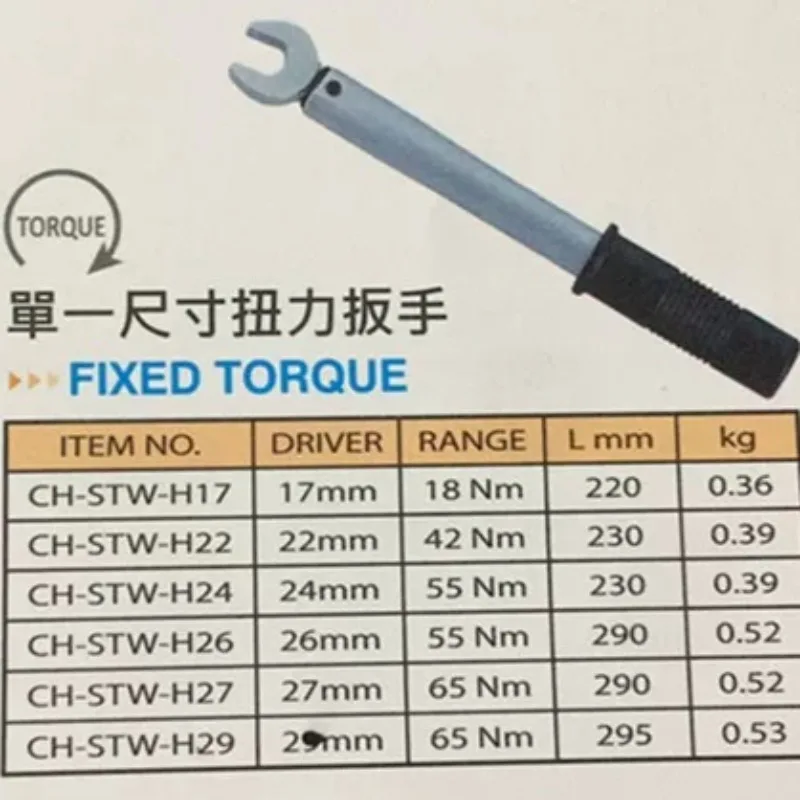 Klucz dynamometryczny otwarty, – Torque Wrench recenzja i cena